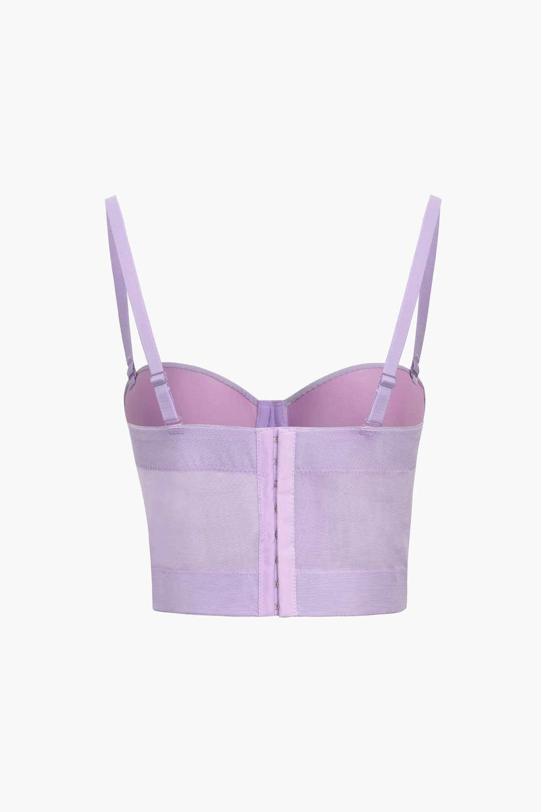 Blouse Bustier en Maille avec Soutien-Gorge Intégré