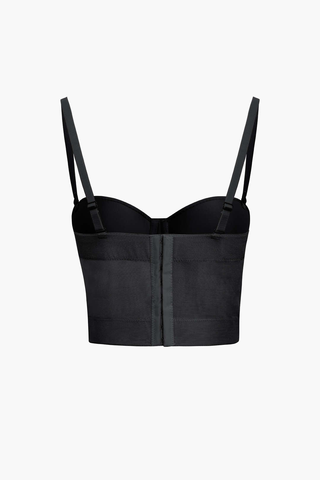 Blouse Bustier en Maille avec Soutien-Gorge Intégré