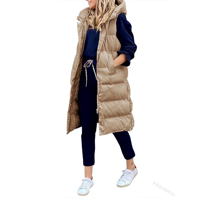 Chic Sans Manches Gilet Douillet