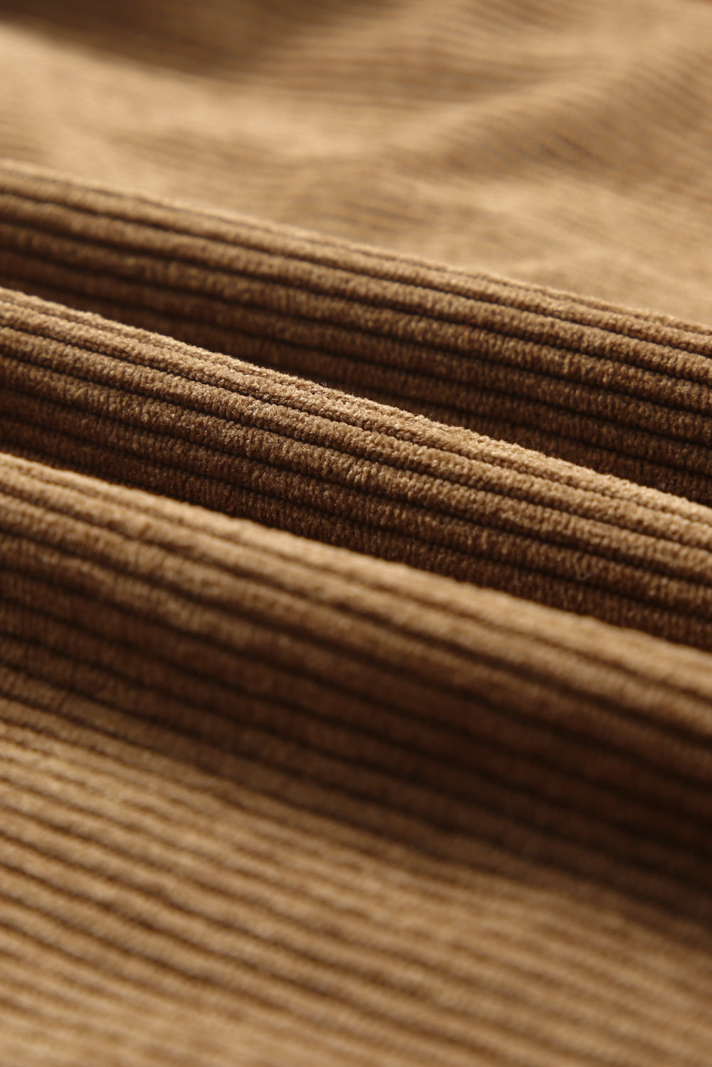 Veste en Velours Côtelé à Motif Aztèque