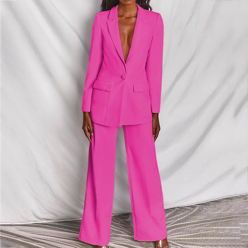 Hayley - Ensemble Élégant de Blazer et Pantalon pour Femmes