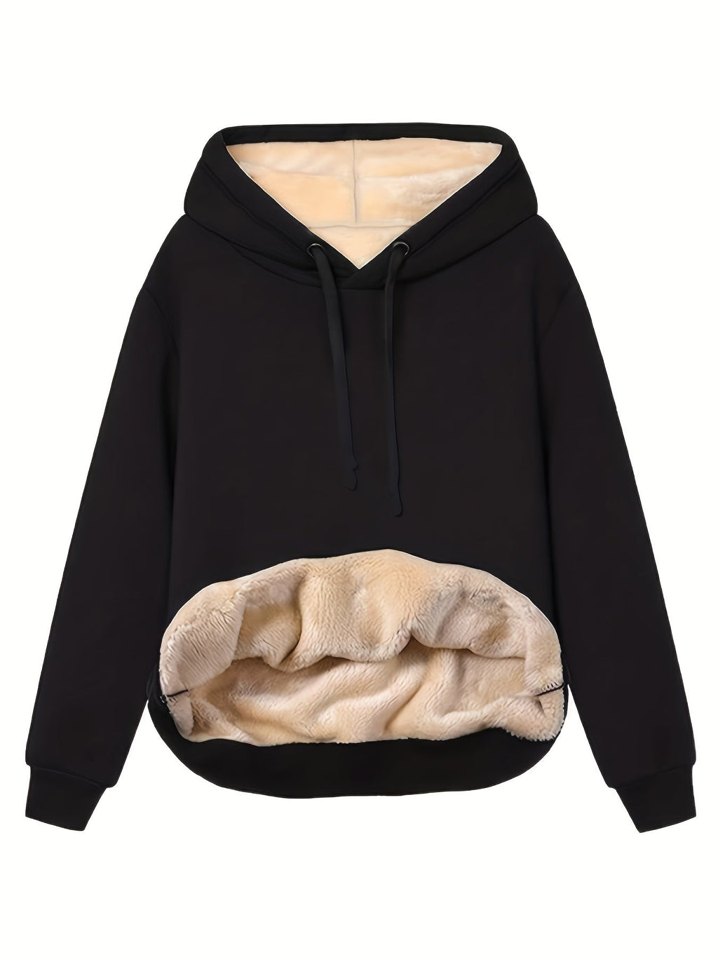 Calliope | Sweat à capuche en polaire douillette pour un hiver cocooning