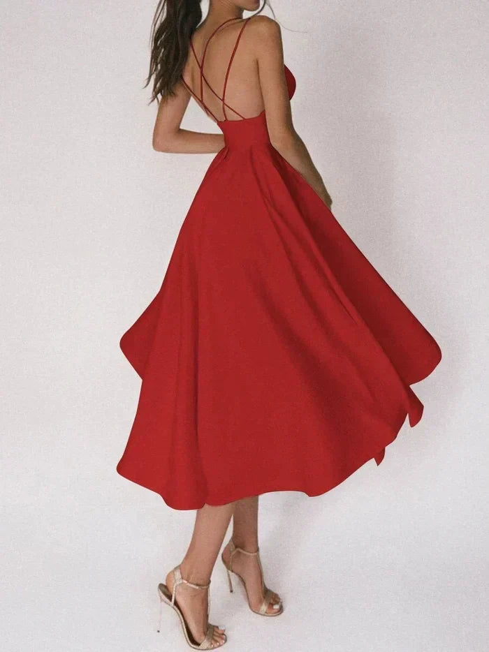 Robe Élégante à Décolleté en V