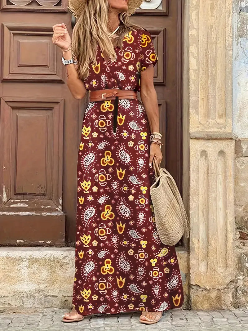 Robe Maxi Bohémienne Longue pour Femmes