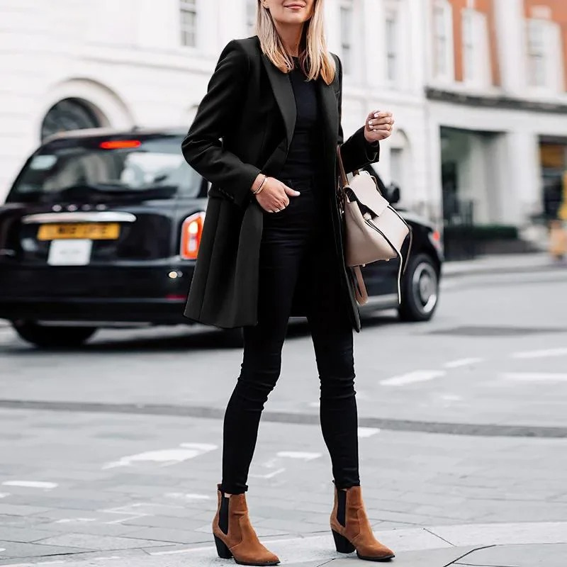 Trench Chic pour Femmes avec Élégant Détail de Nœud