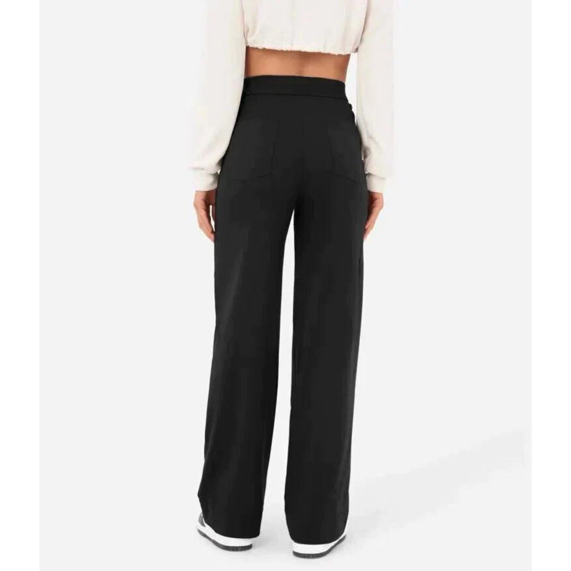 High-Waisted Stretch Pants