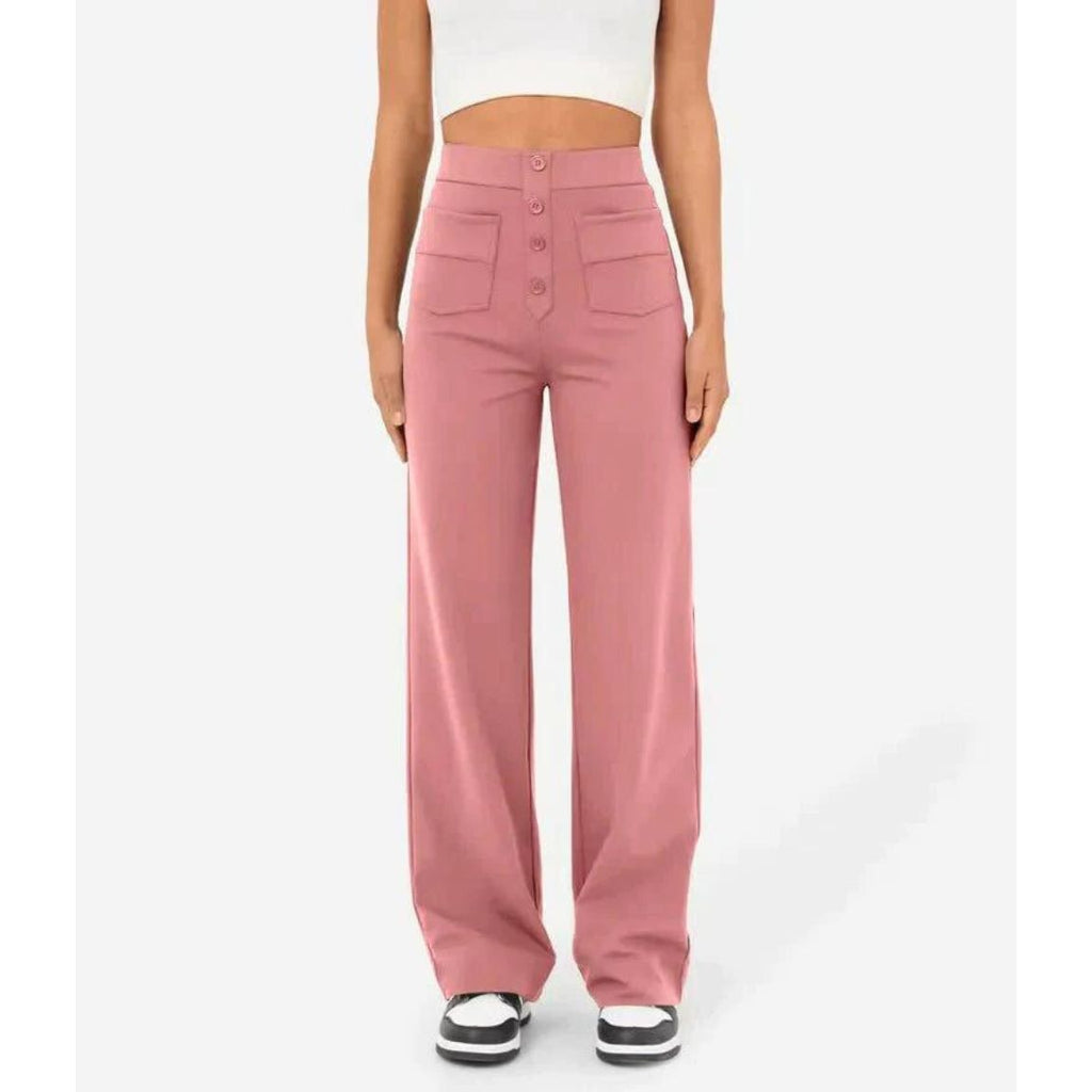 High-Waisted Stretch Pants