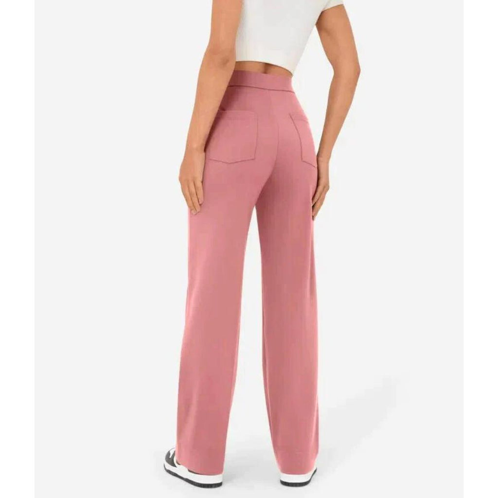 High-Waisted Stretch Pants