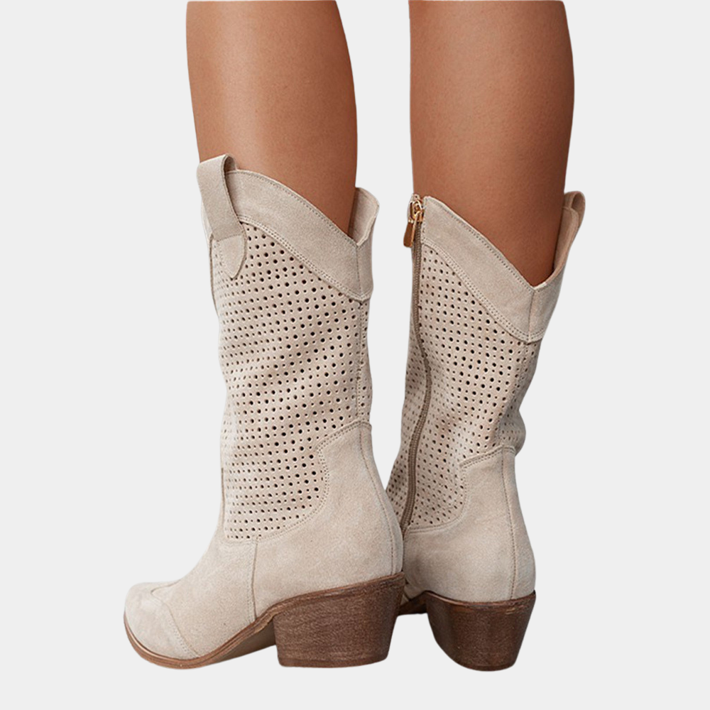 Bottes de Cowboy Femme Respirantes