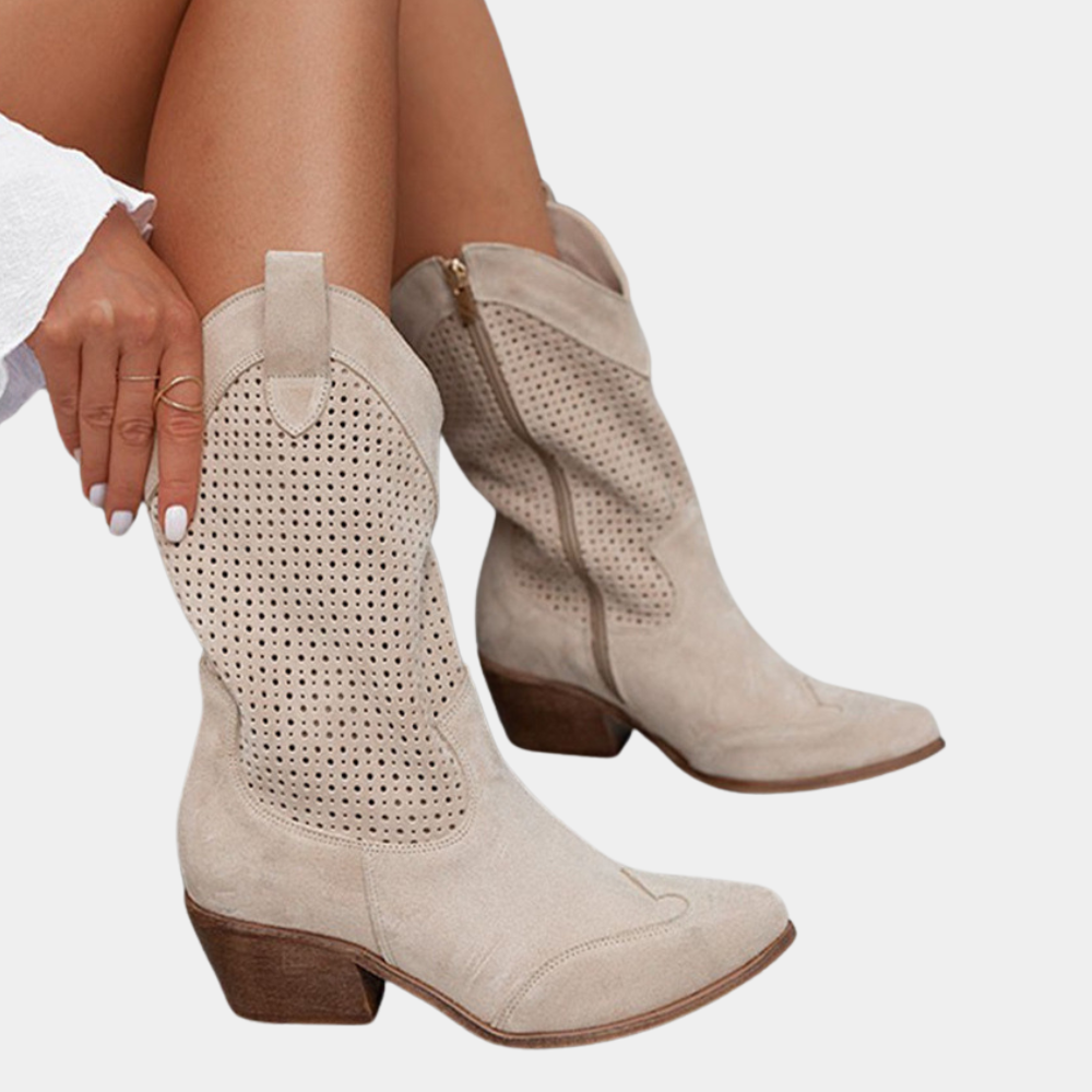 Bottes de Cowboy Femme Respirantes