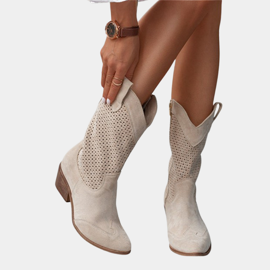 Bottes de Cowboy Femme Respirantes