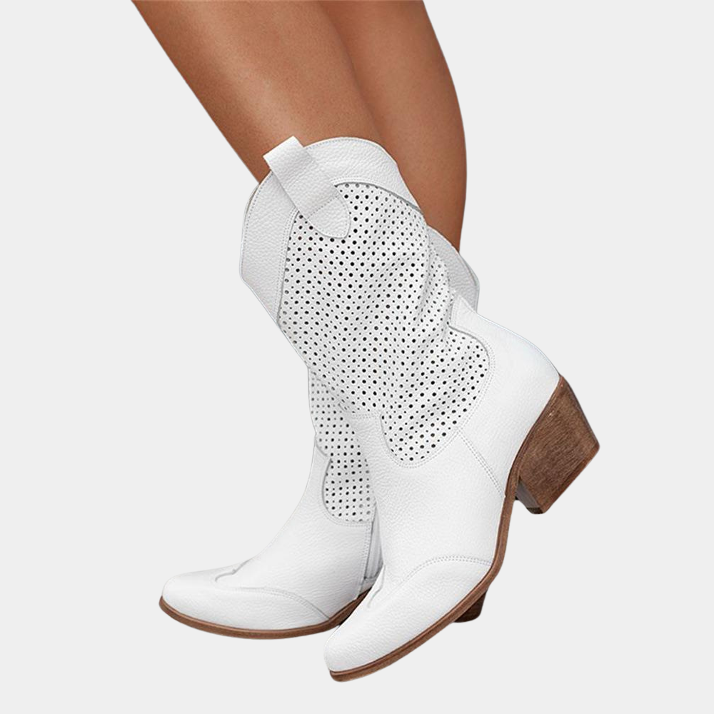 Bottes de Cowboy Femme Respirantes