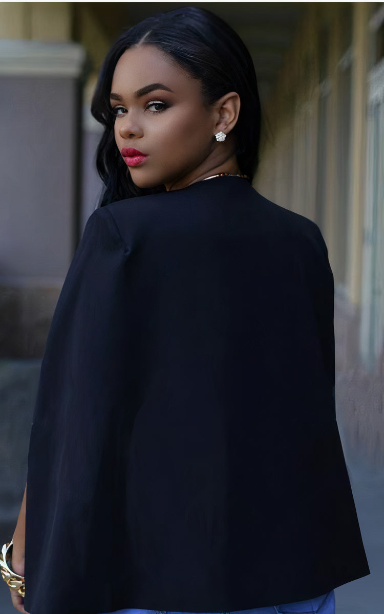 Meike Blazer Cape