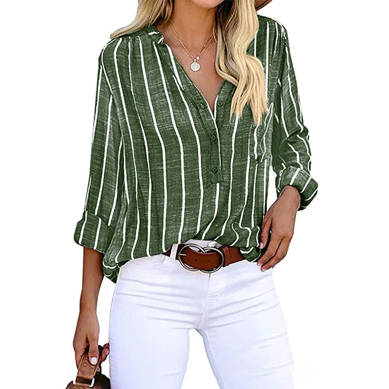Chic Striped Blouse