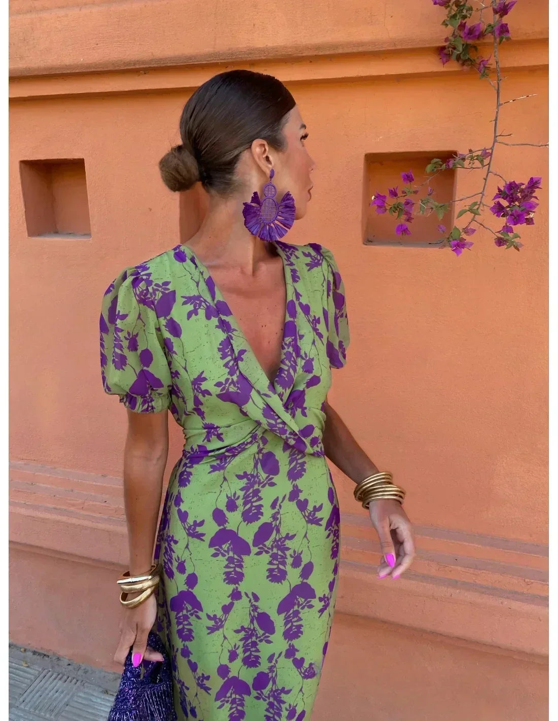 Chic Midi Robe - Erin