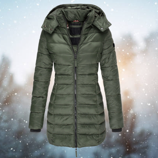 Chic Manteau d'Hiver Imperméable pour Femmes