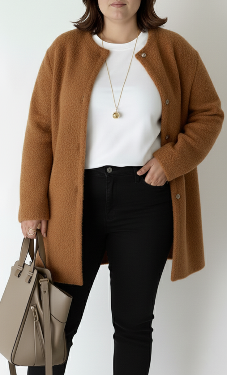 Cardigan Chic en Tricot à Coupe Ample pour Femmes | Tailles Grandes Disponibles