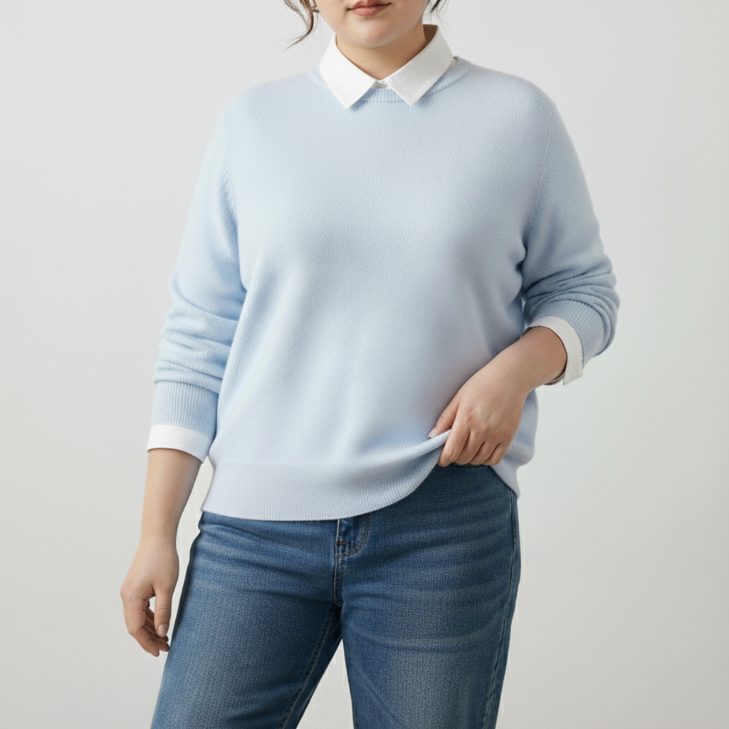 Pull Élégant en Tricot pour Femmes | Tailles Grandes Disponibles