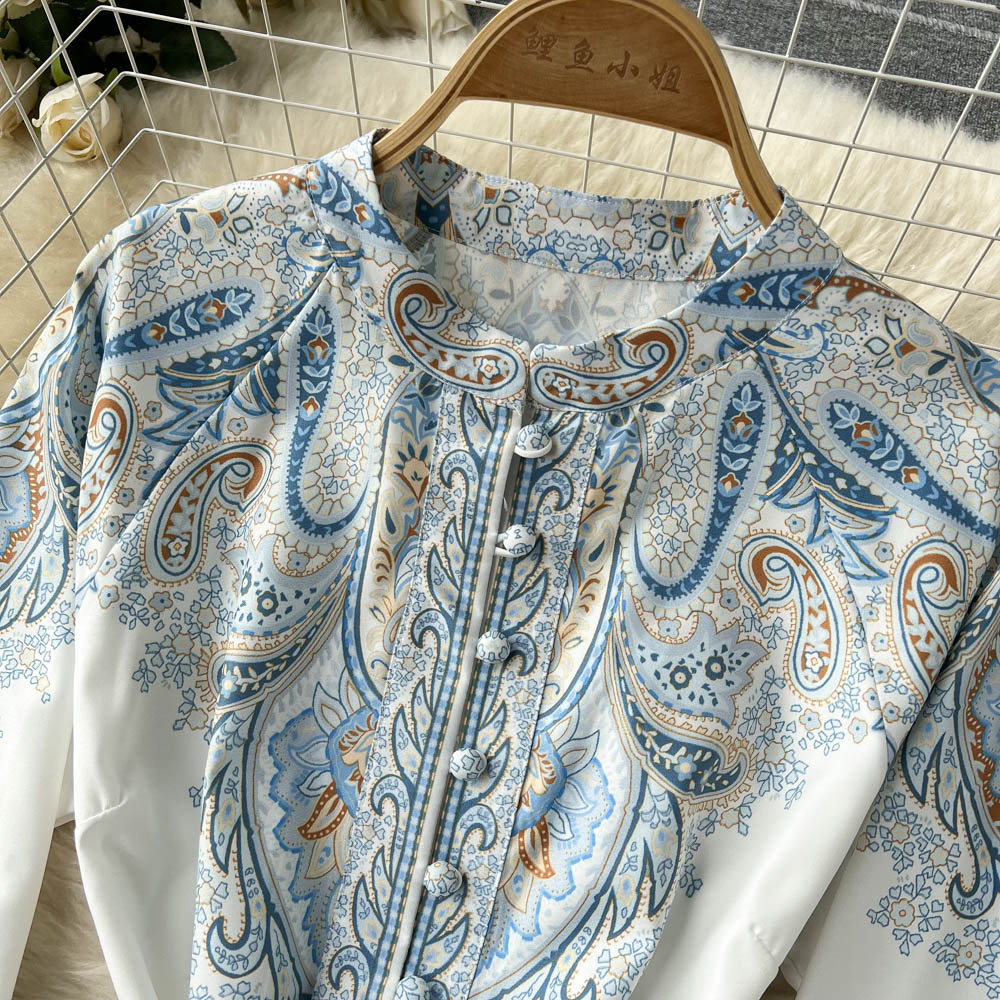 Robe A-Line Fleurie avec Ceinture