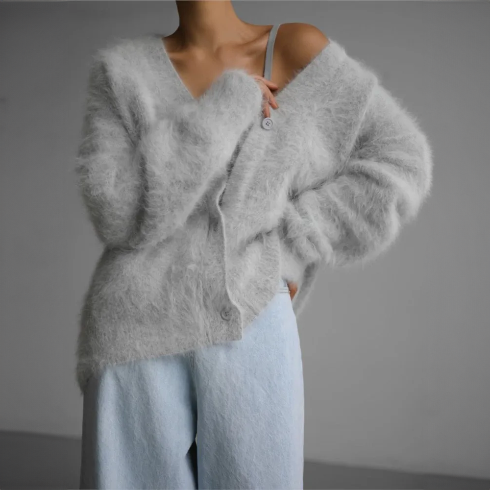 Élégant et Confortable Cardigan Doux pour Femmes