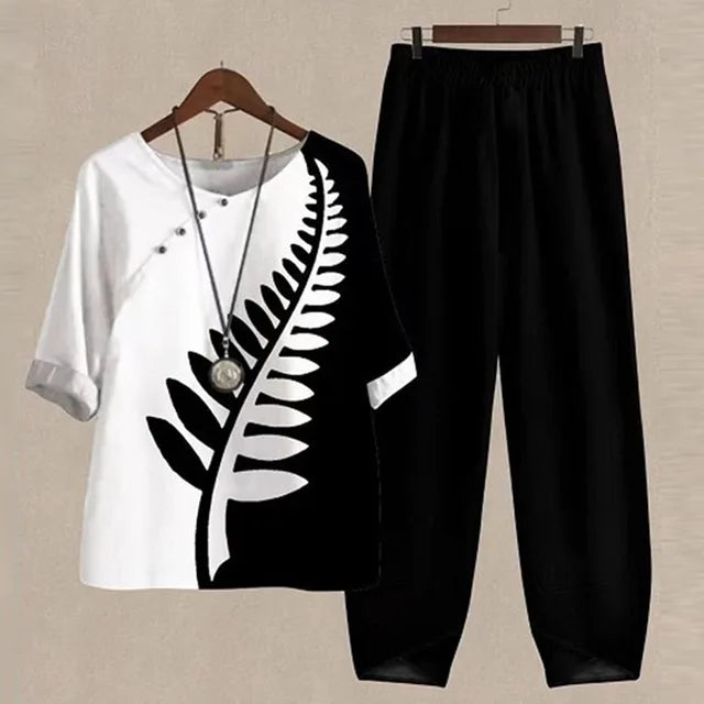 Ensemble d'été féminin - 2 pièces