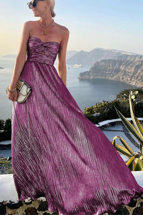 Robe Maxi Décolleté Femme