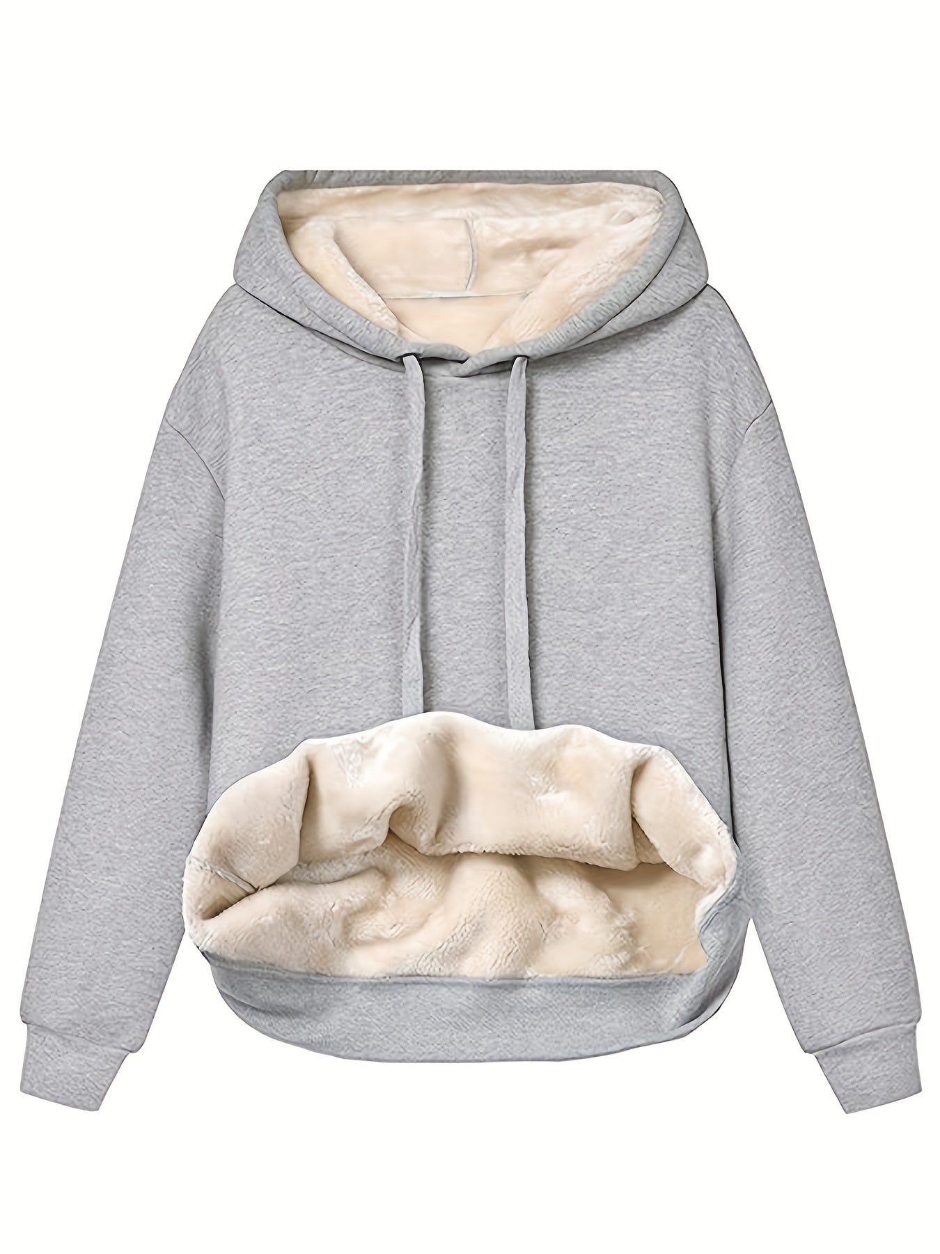 Calliope | Sweat à capuche en polaire douillette pour un hiver cocooning
