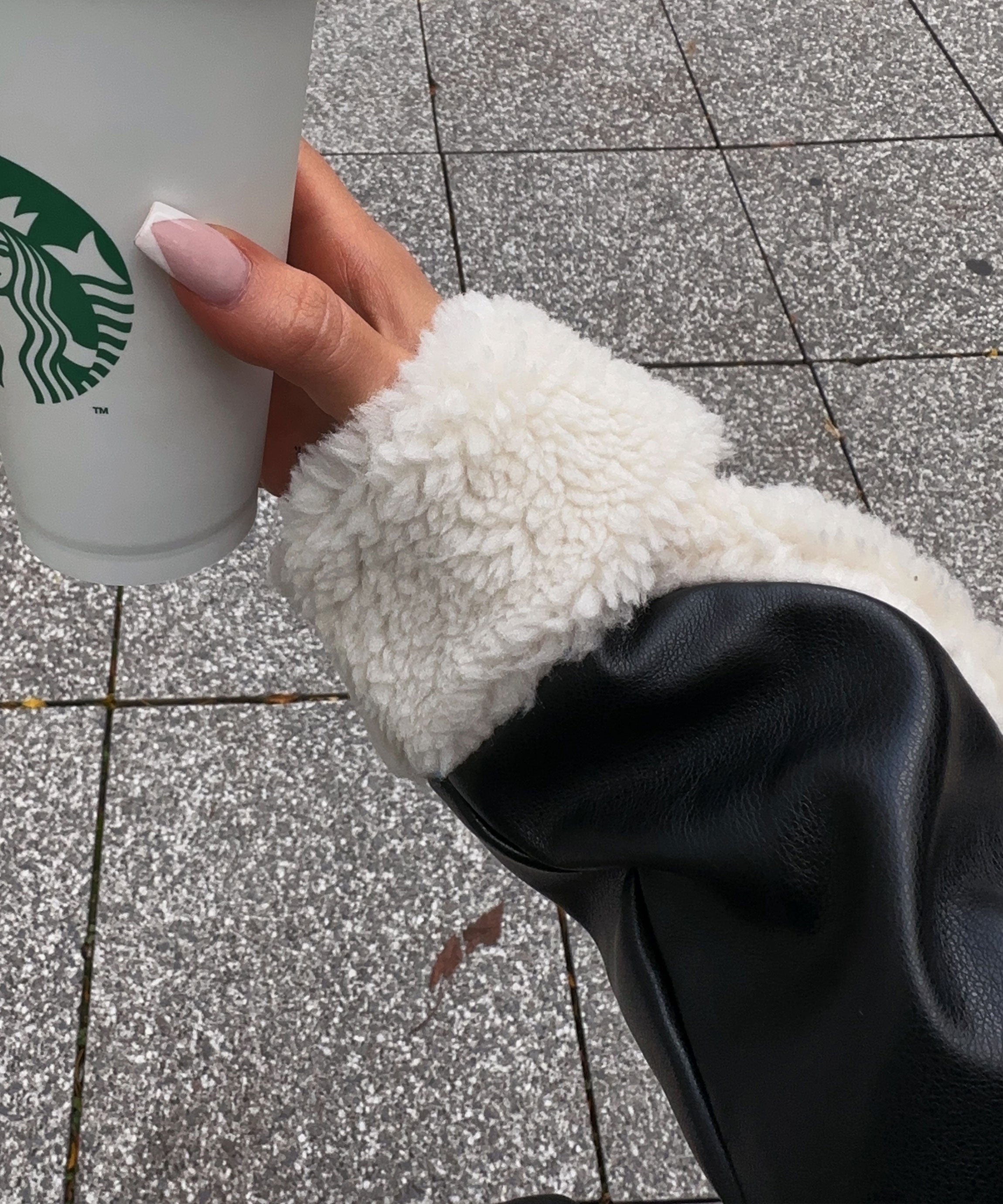 Veste Teddy Noire Daria