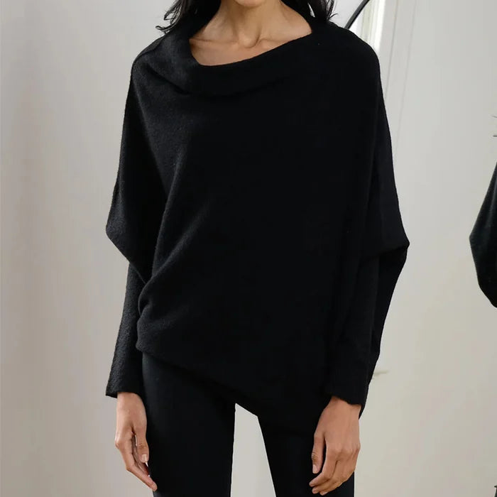 Paulina Off-Center Draped Pull