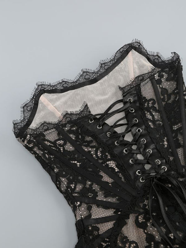 Chic Mini Robe en Dentelle