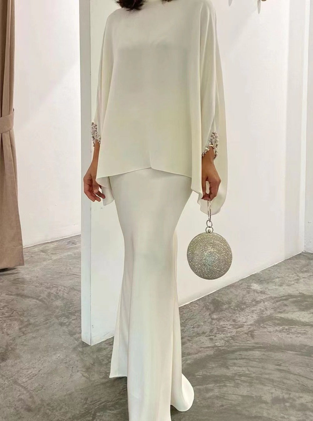 Asya - Ensemble de Robe en Perles Américaines