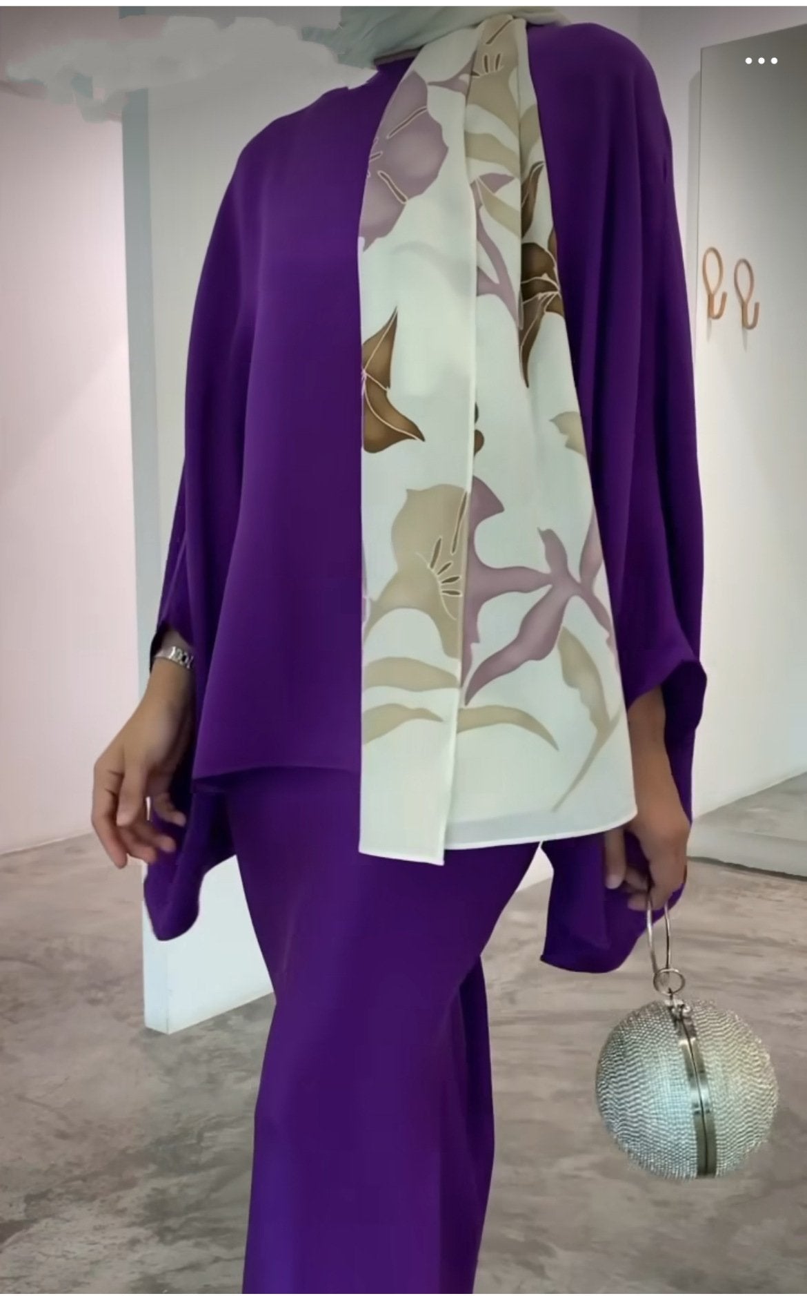 Asya - Ensemble de Robe en Perles Américaines