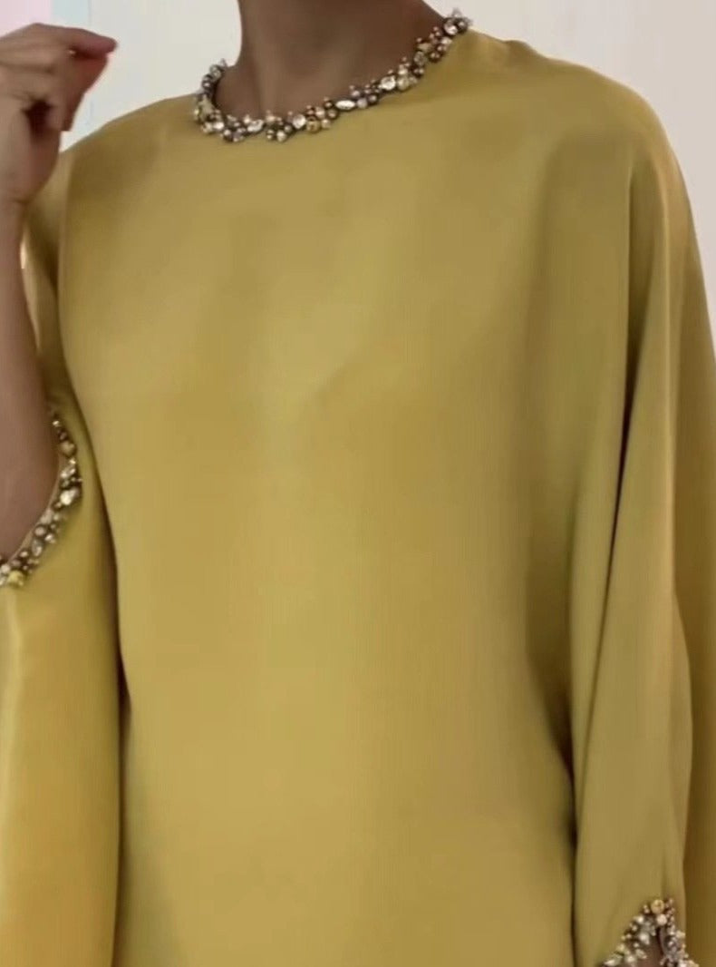 Asya - Ensemble de Robe en Perles Américaines