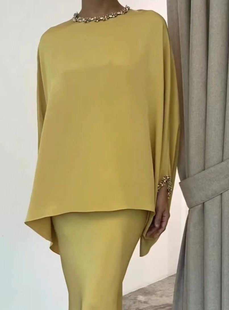 Asya - Ensemble de Robe en Perles Américaines