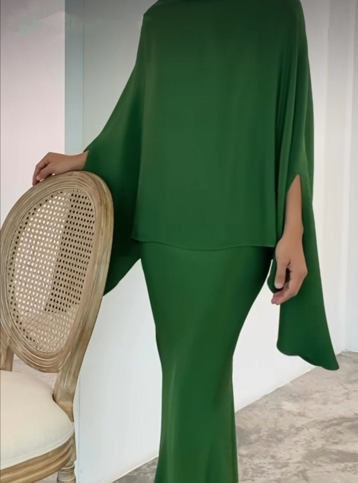 Asya - Ensemble de Robe en Perles Américaines